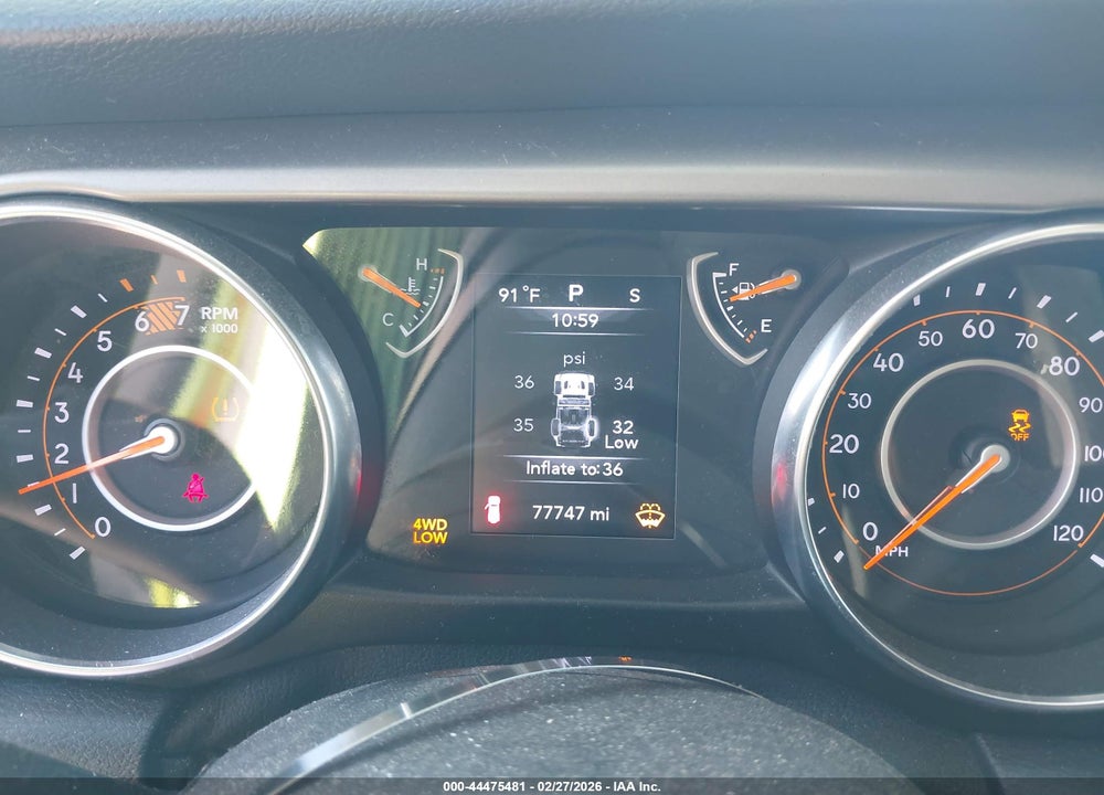 2020 JEEP WRANGLER SPORT S 4X4 VIN: 1C4GJXAN5LW130310