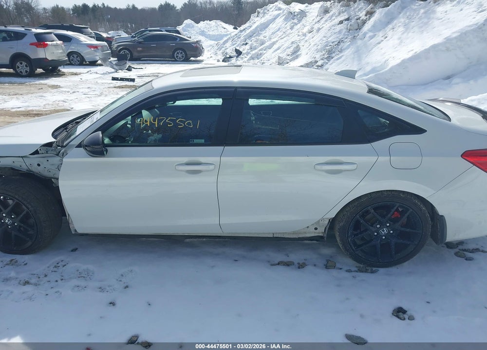 2022 HONDA CIVIC SI SEDAN VIN: 2HGFE1E55NH476237