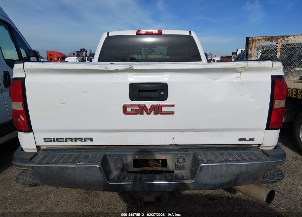 2016 GMC SIERRA 2500HD SLE VIN: 1GT22SE85GZ166484