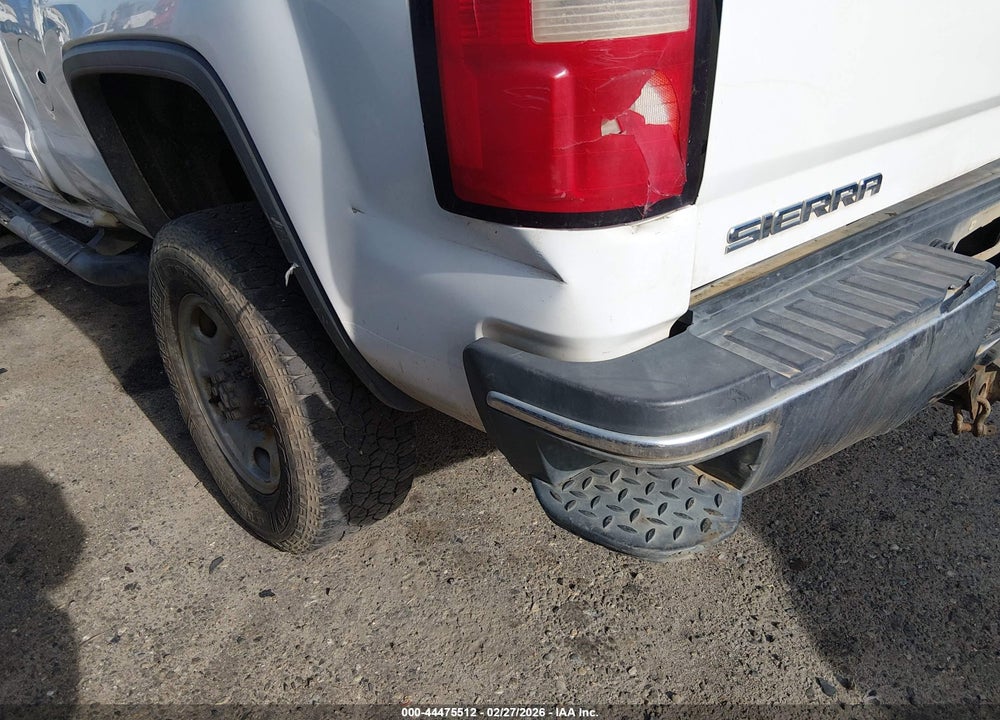2016 GMC SIERRA 2500HD SLE VIN: 1GT22SE85GZ166484