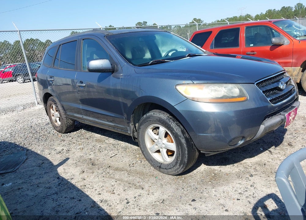 2007 HYUNDAI SANTA FE GLS VIN: 5NMSG13D07H104703