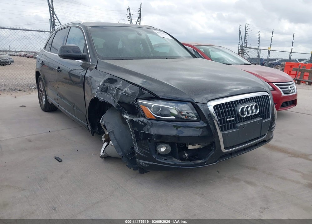 2012 AUDI Q5 2.0T PREMIUM VIN: WA1LFAFP7CA129884