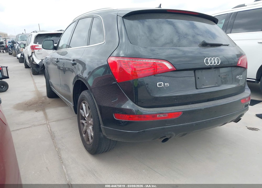 2012 AUDI Q5 2.0T PREMIUM VIN: WA1LFAFP7CA129884