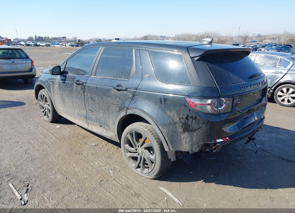 2017 LAND ROVER DISCOVERY SPORT HSE LUX VIN: SALCT2BG9HH665026