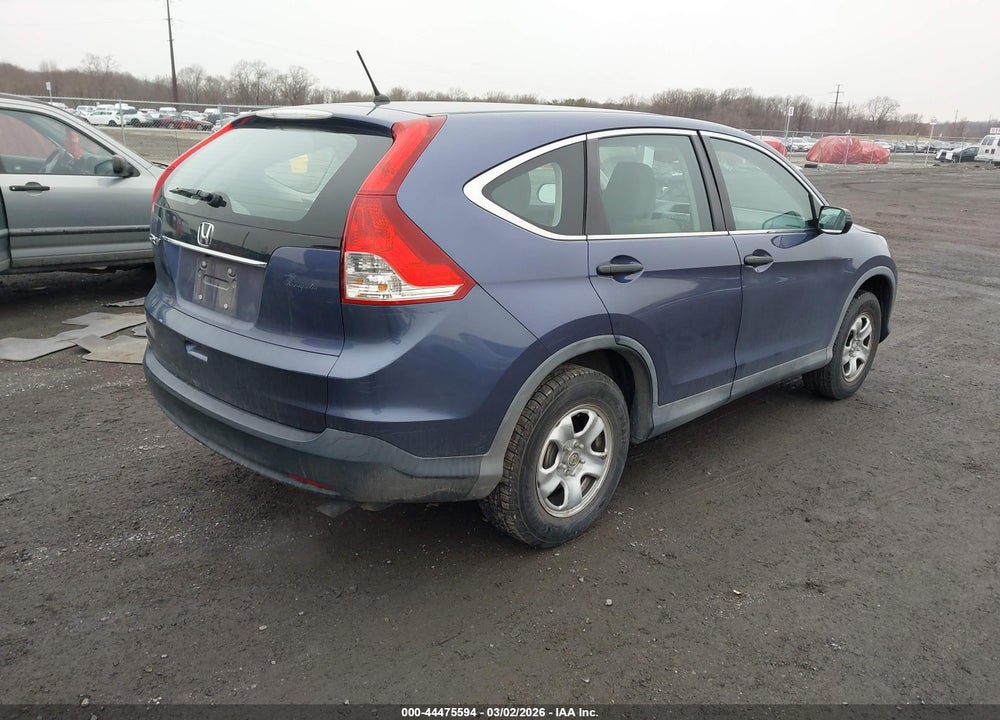 2013 HONDA CR-V LX VIN: 2HKRM3H35DH513328