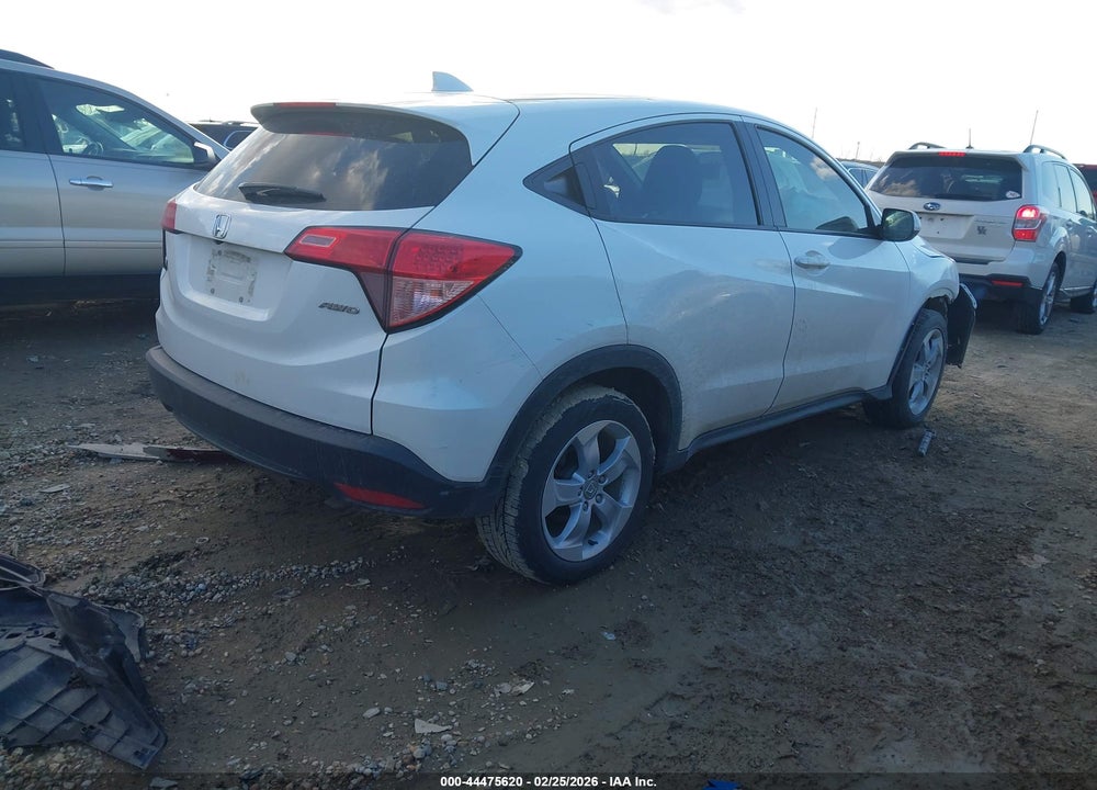 2016 HONDA HR-V LX VIN: 3CZRU6H31GM714539