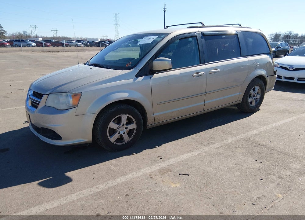 2013 DODGE GRAND CARAVAN SXT VIN: 2C4RDGCG6DR581626