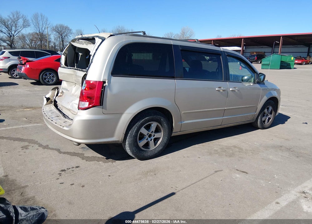 2013 DODGE GRAND CARAVAN SXT VIN: 2C4RDGCG6DR581626