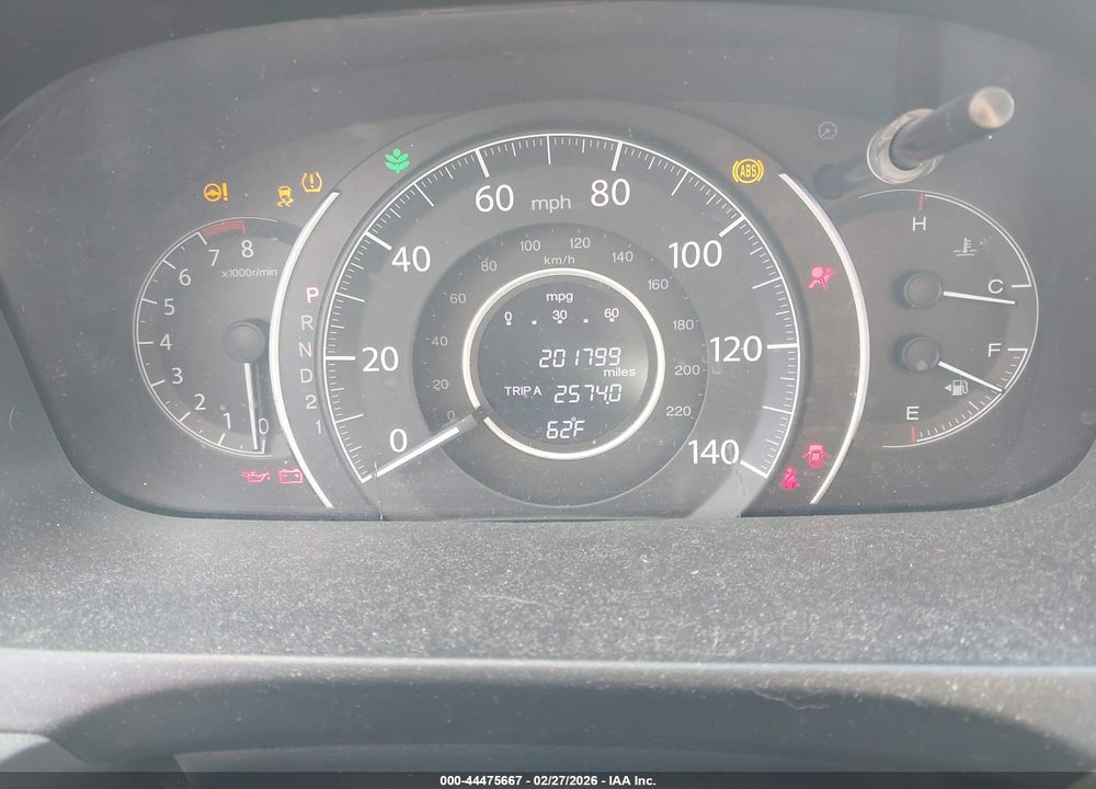 2012 HONDA CR-V EX VIN: 5J6RM4H55CL012242