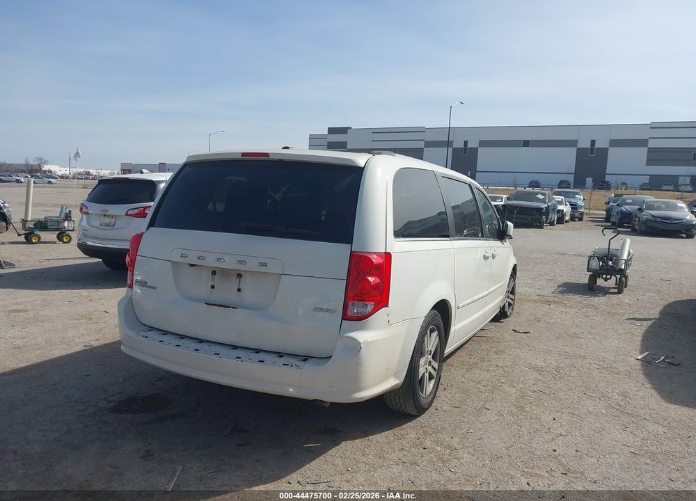 2011 DODGE GRAND CARAVAN CREW VIN: 2D4RN5DG0BR742231