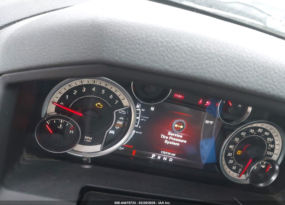 2013 RAM 1500 BIG HORN VIN: 1C6RR7GT8DS695755