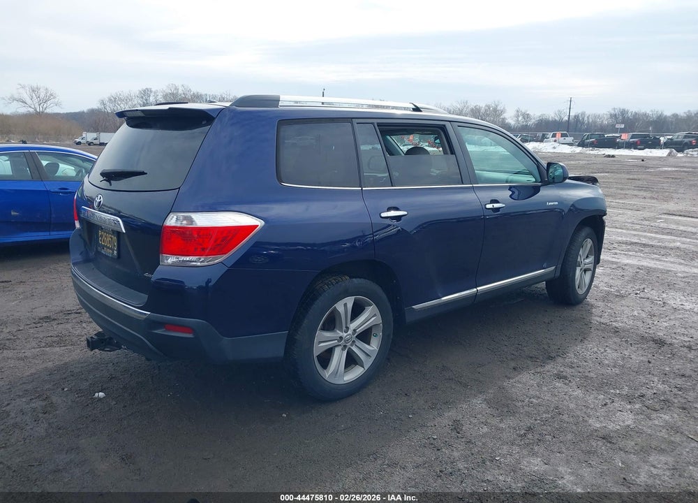 2012 TOYOTA HIGHLANDER LIMITED V6 VIN: 5TDDK3EH3CS135597