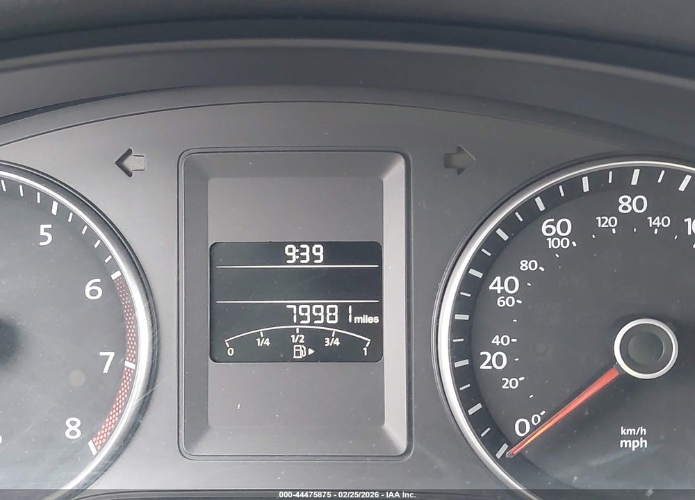 2014 VOLKSWAGEN JETTA 1.8T SE VIN: 3VWD17AJ7EM262193