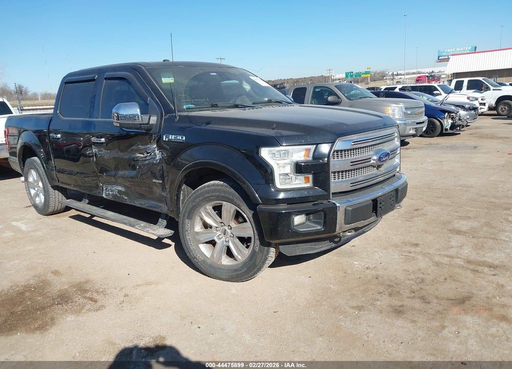 2016 FORD F-150 PLATINUM VIN: 1FTEW1EG5GFB93432