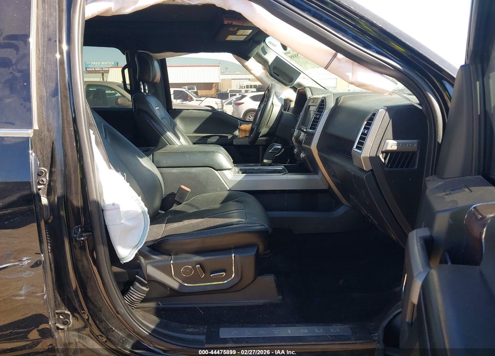 2016 FORD F-150 PLATINUM VIN: 1FTEW1EG5GFB93432