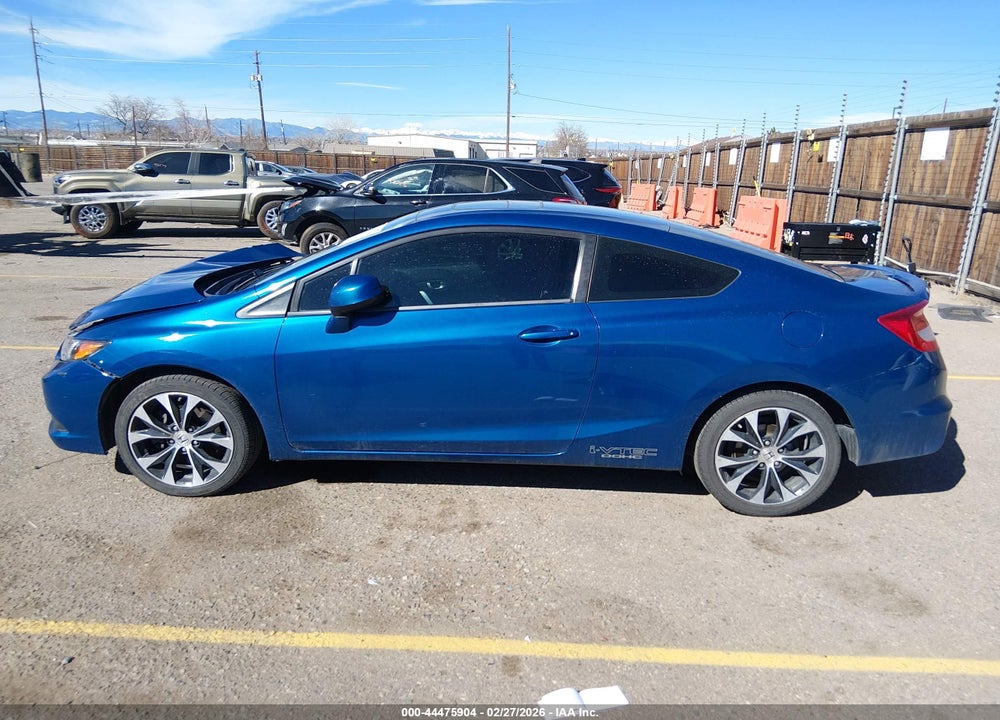 2013 HONDA CIVIC SI VIN: 2HGFG4A58DH700892