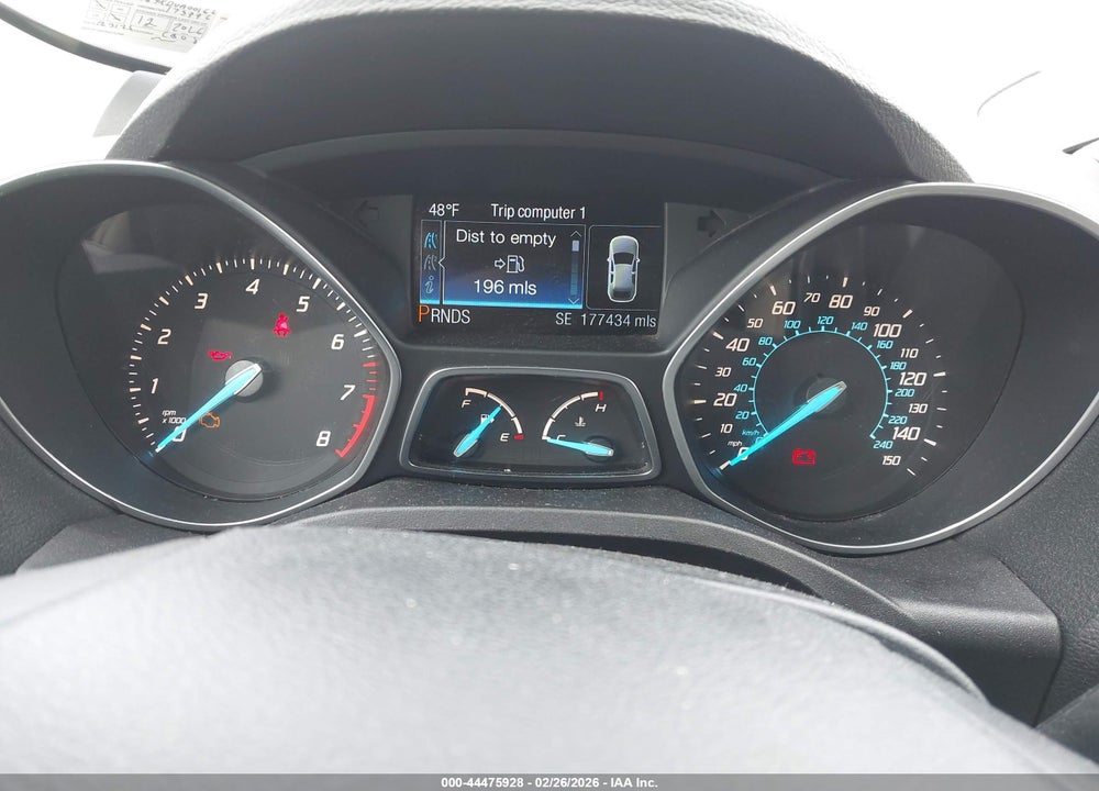 2013 FORD ESCAPE SE VIN: 1FMCU0G9XDUA00166