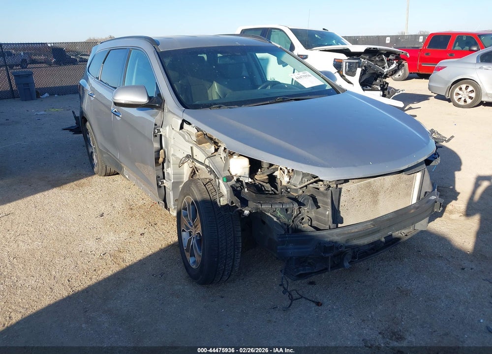 2013 HYUNDAI SANTA FE GLS VIN: KM8SN4HF3DU010297