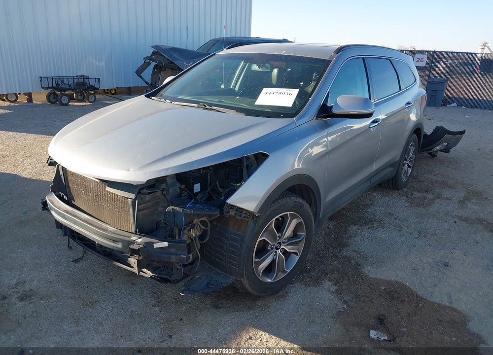 2013 HYUNDAI SANTA FE GLS VIN: KM8SN4HF3DU010297