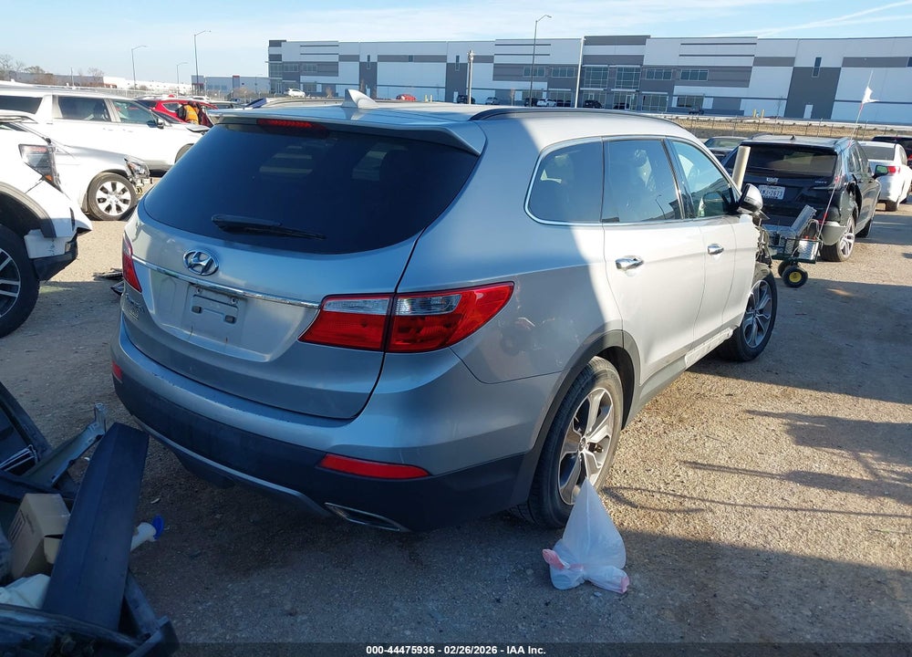 2013 HYUNDAI SANTA FE GLS VIN: KM8SN4HF3DU010297