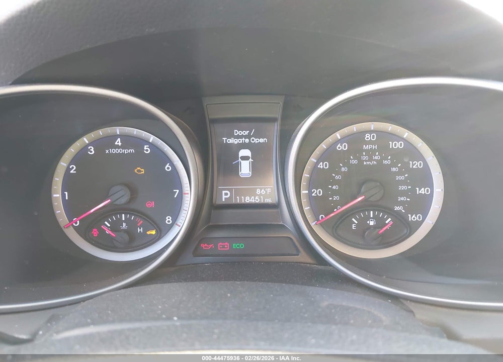 2013 HYUNDAI SANTA FE GLS VIN: KM8SN4HF3DU010297