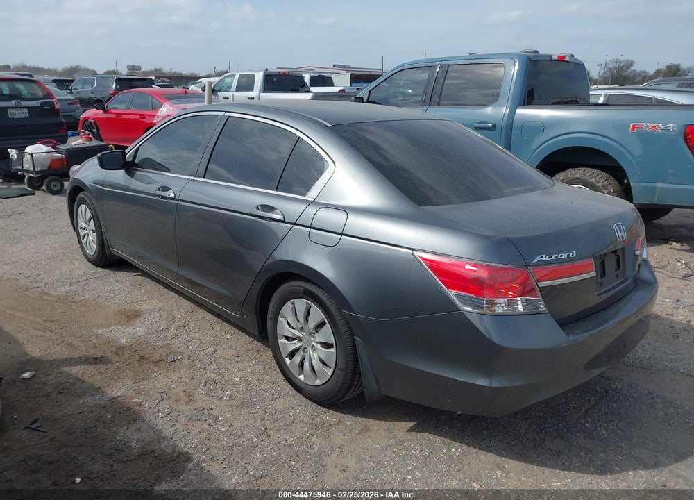 2012 HONDA ACCORD 2.4 LX VIN: 1HGCP2F36CA030397