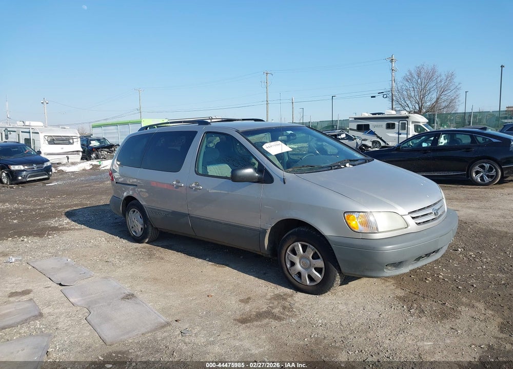 2003 TOYOTA SIENNA CE VIN: 4T3ZF19C43U552576