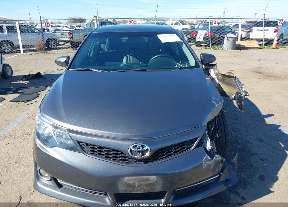 2013 TOYOTA CAMRY SE VIN: 4T1BF1FK0DU221016