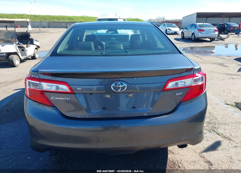 2013 TOYOTA CAMRY SE VIN: 4T1BF1FK0DU221016
