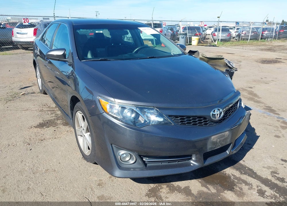 2013 TOYOTA CAMRY SE VIN: 4T1BF1FK0DU221016
