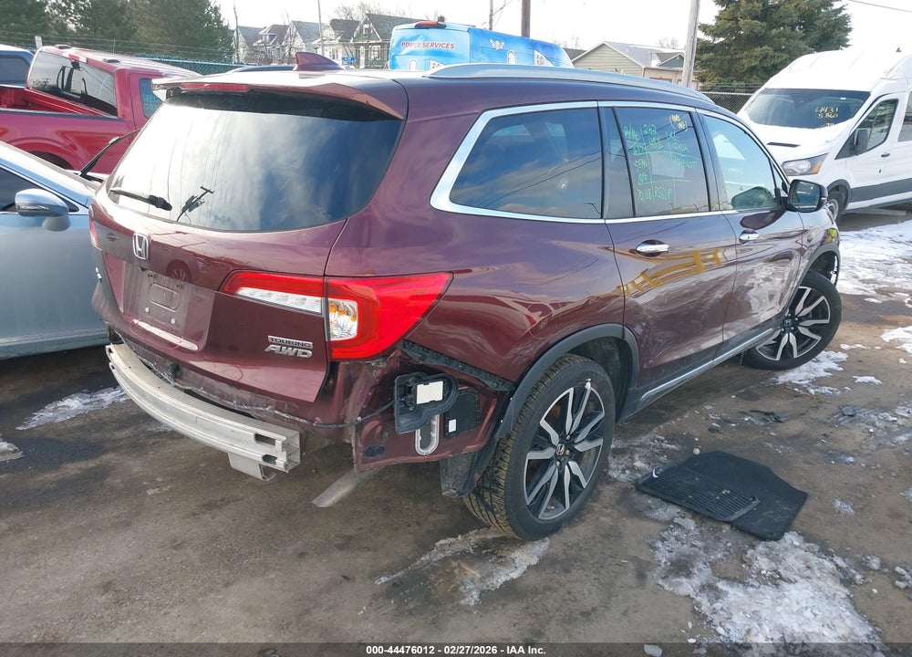2020 HONDA PILOT AWD TOURING 7 PASSENGER VIN: 5FNYF6H66LB004203