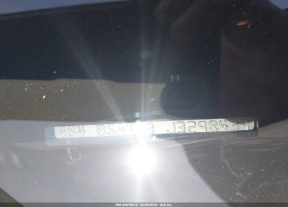 2018 SUBARU OUTBACK 2.5I TOURING VIN: 4S4BSATC3J3298439