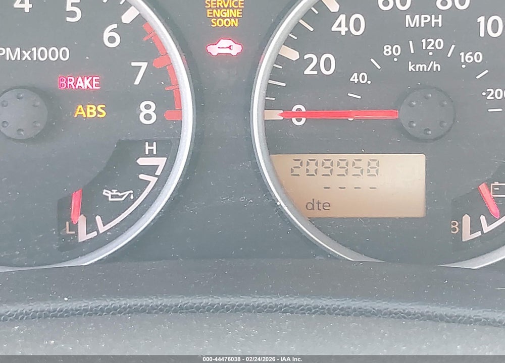 2010 NISSAN XTERRA SE VIN: 5N1AN0NW0AC505485