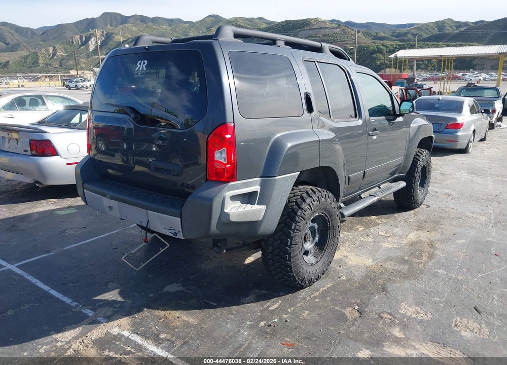 2010 NISSAN XTERRA SE VIN: 5N1AN0NW0AC505485