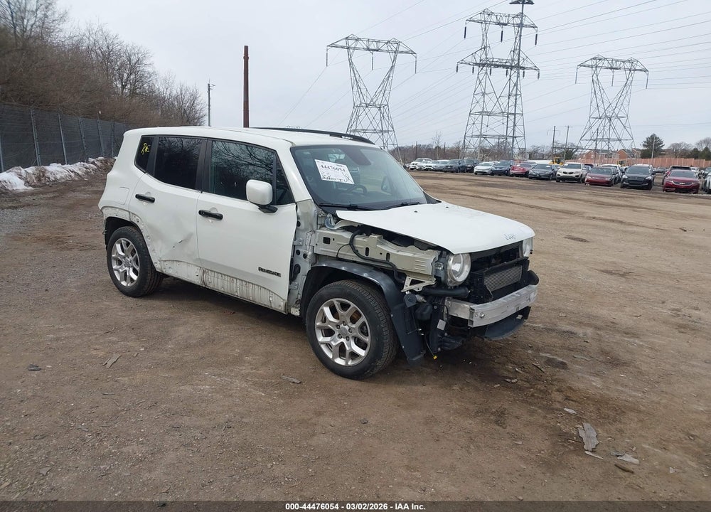 2016 JEEP RENEGADE LATITUDE VIN: ZACCJABT4GPC54970
