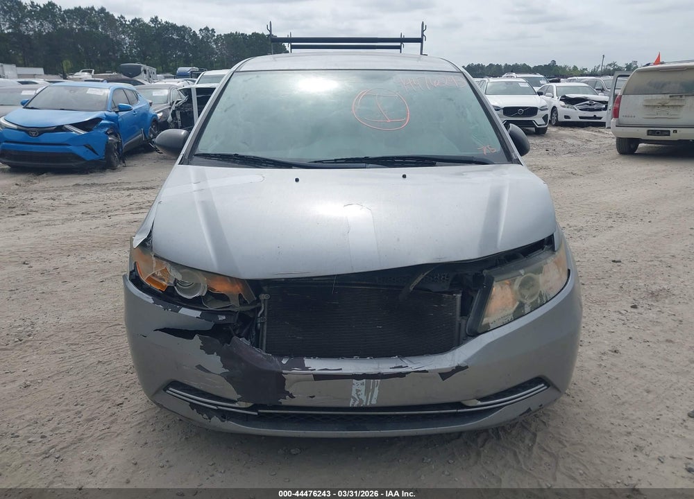 2016 HONDA ODYSSEY LX VIN: 5FNRL5H27GB009825