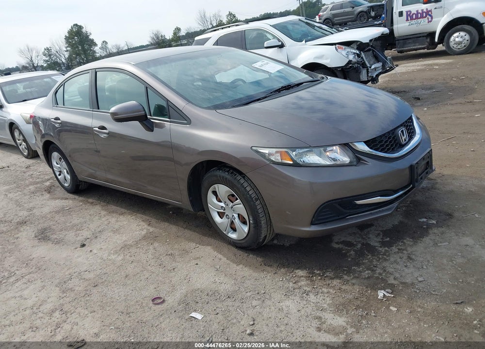 2014 HONDA CIVIC LX VIN: 19XFB2F59EE205401