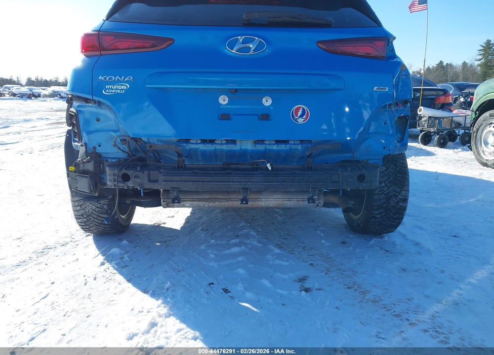 2021 HYUNDAI KONA SEL VIN: KM8K2CAA7MU632922