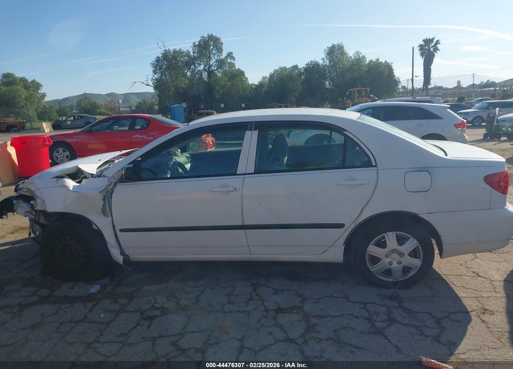 2007 TOYOTA COROLLA CE VIN: JTDBR32E070119329