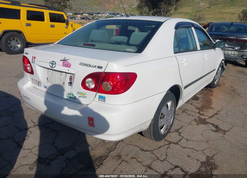 2007 TOYOTA COROLLA CE VIN: JTDBR32E070119329
