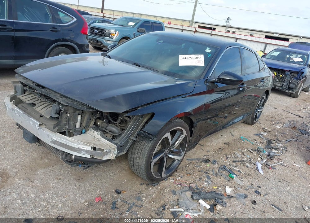 2018 HONDA ACCORD SPORT VIN: 1HGCV1F3XJA126188