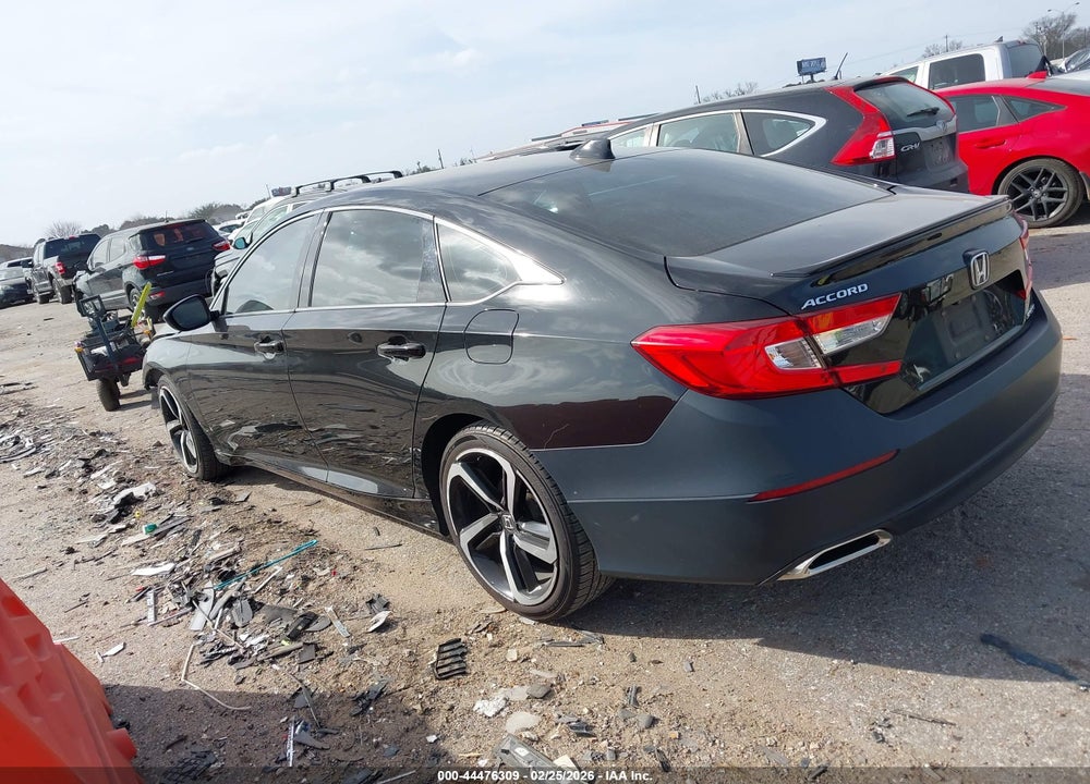 2018 HONDA ACCORD SPORT VIN: 1HGCV1F3XJA126188