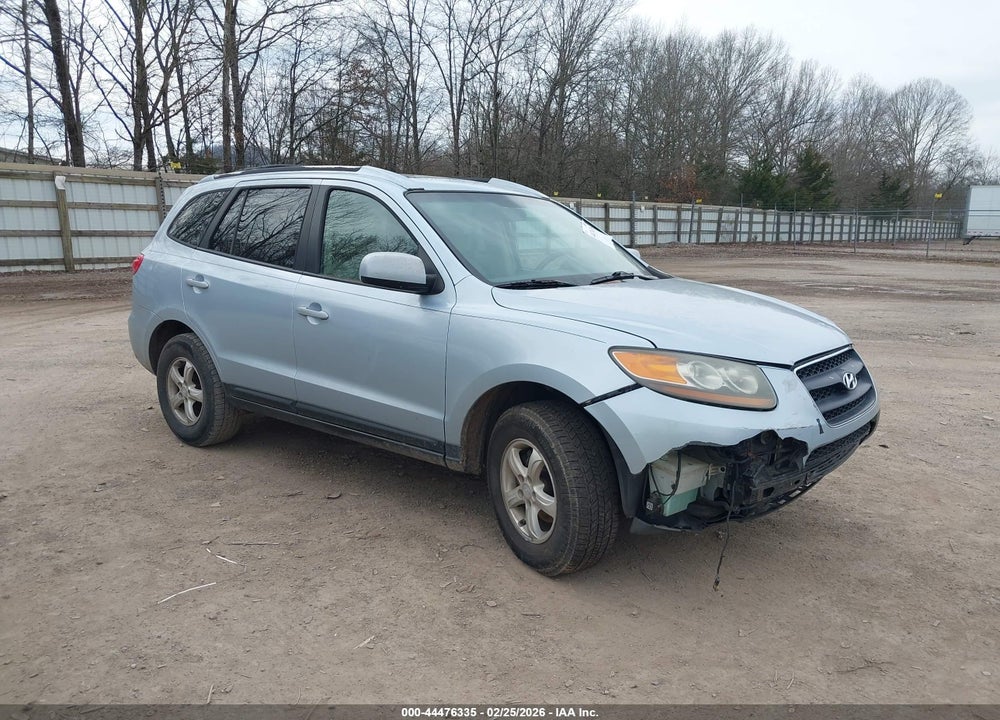 2007 HYUNDAI SANTA FE GLS VIN: 5NMSG13D87H050602