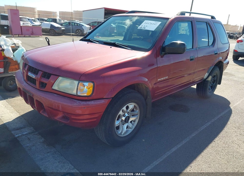 2004 ISUZU RODEO S 3.2L V6 VIN: 4S2CK58W244313132