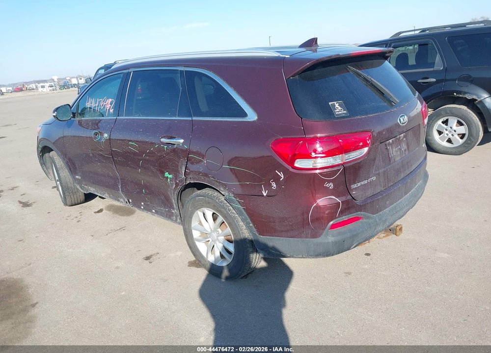 2016 KIA SORENTO 2.4L LX VIN: 5XYPGDA3XGG128082
