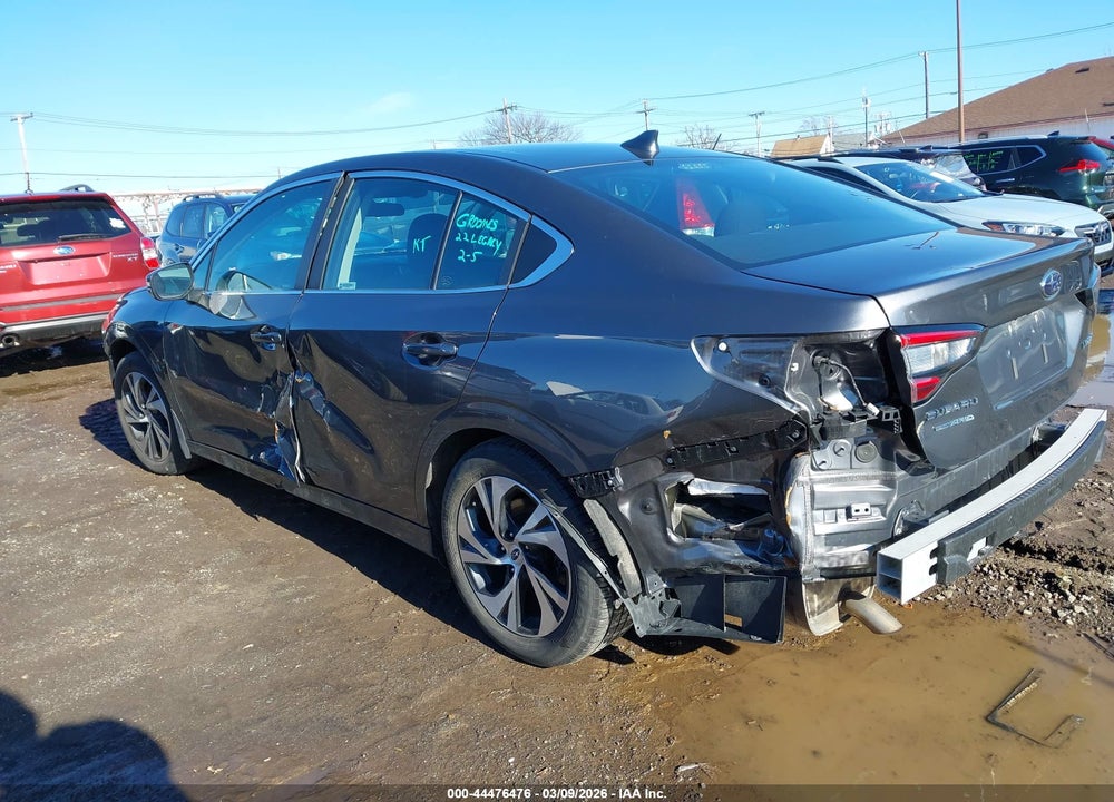 2022 SUBARU LEGACY PREMIUM VIN: 4S3BWAC63N3011738