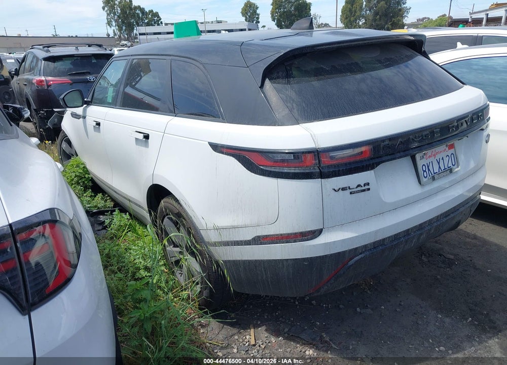 2019 LAND ROVER RANGE ROVER VELAR P340 S/P380 S VIN: SALYB2FV1KA225626