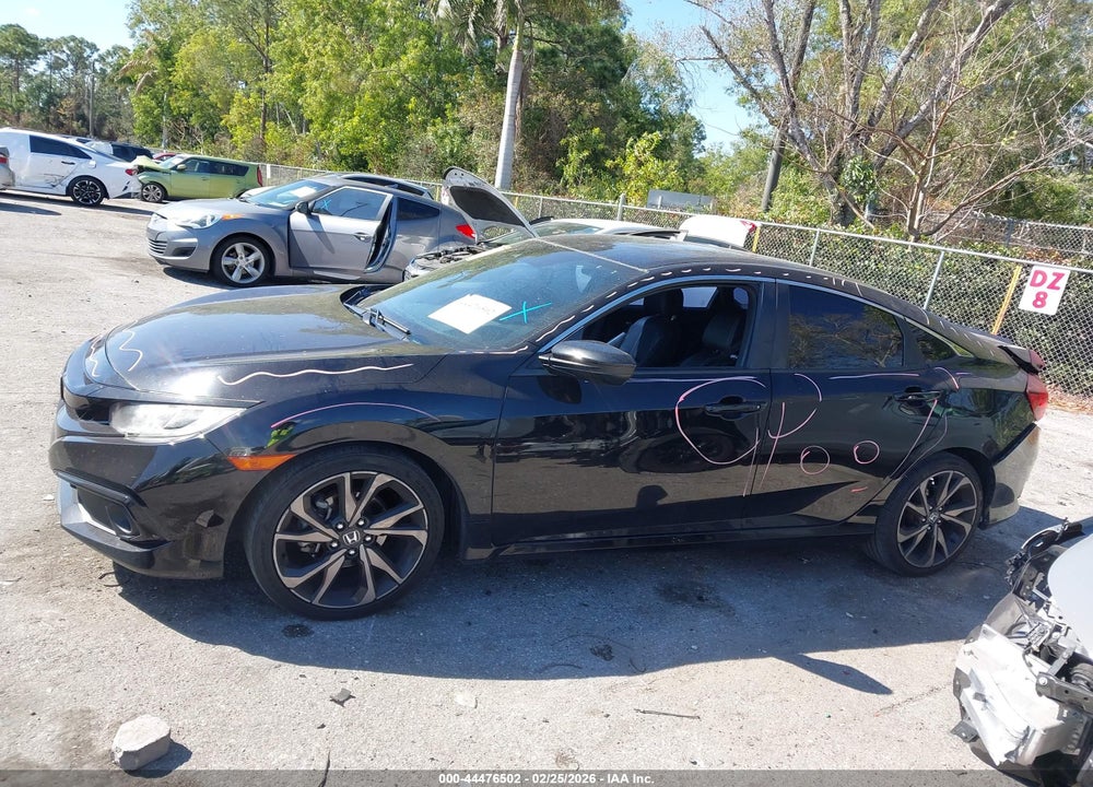 2021 HONDA CIVIC SPORT VIN: 2HGFC2F84MH524443