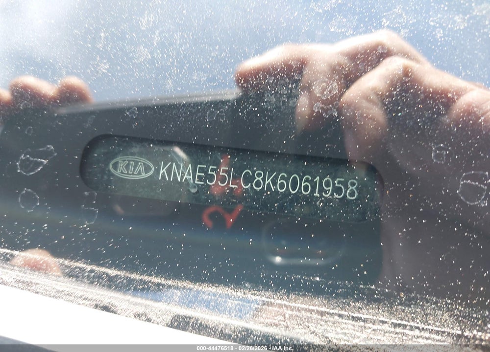 2019 KIA STINGER GT2 VIN: KNAE55LC8K6061958
