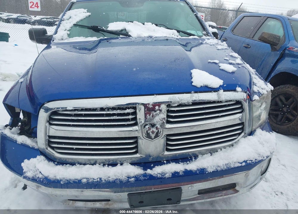 2016 RAM 1500 BIG HORN VIN: 1C6RR7LG1GS321470